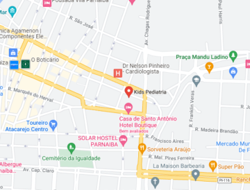 Localização kids pediatria